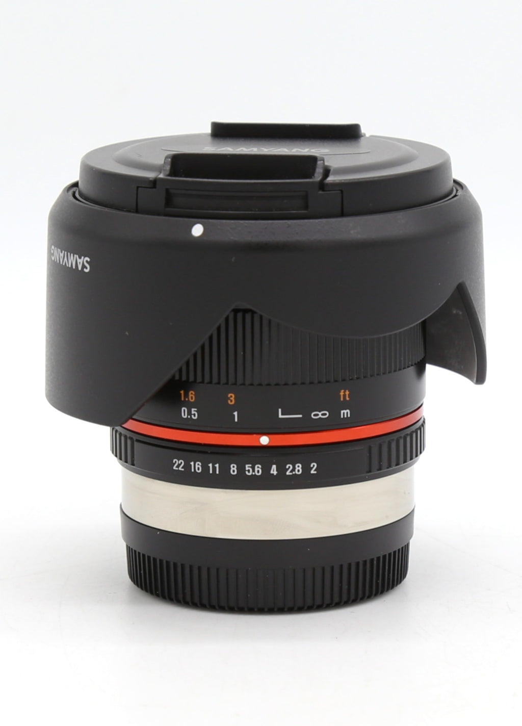 Used Samyang 12mm f/2 Lens - Fujifilm X Mount - Black S/N - BCP17000