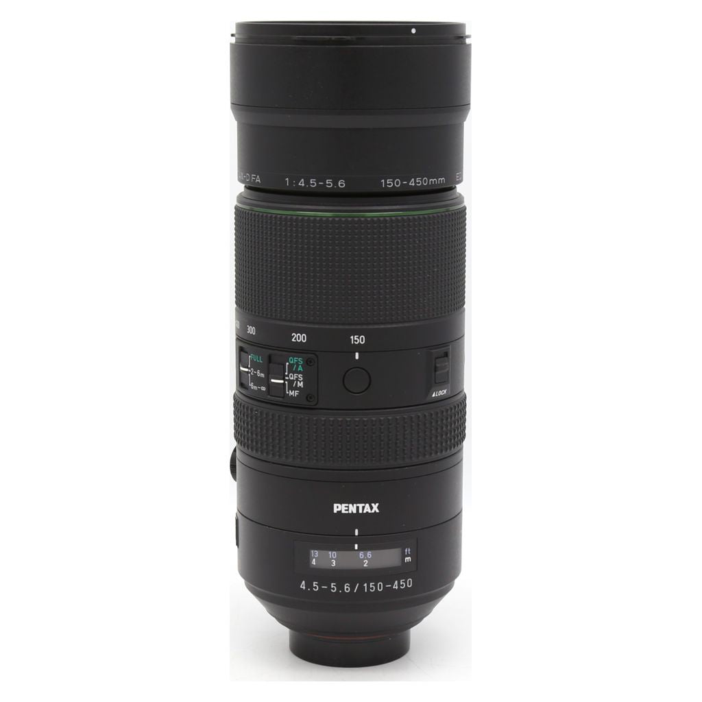 Used HD Pentax-D 150-450mm f/4.5-5.6 ED DC AW Zoom Lens S/N: 4659423