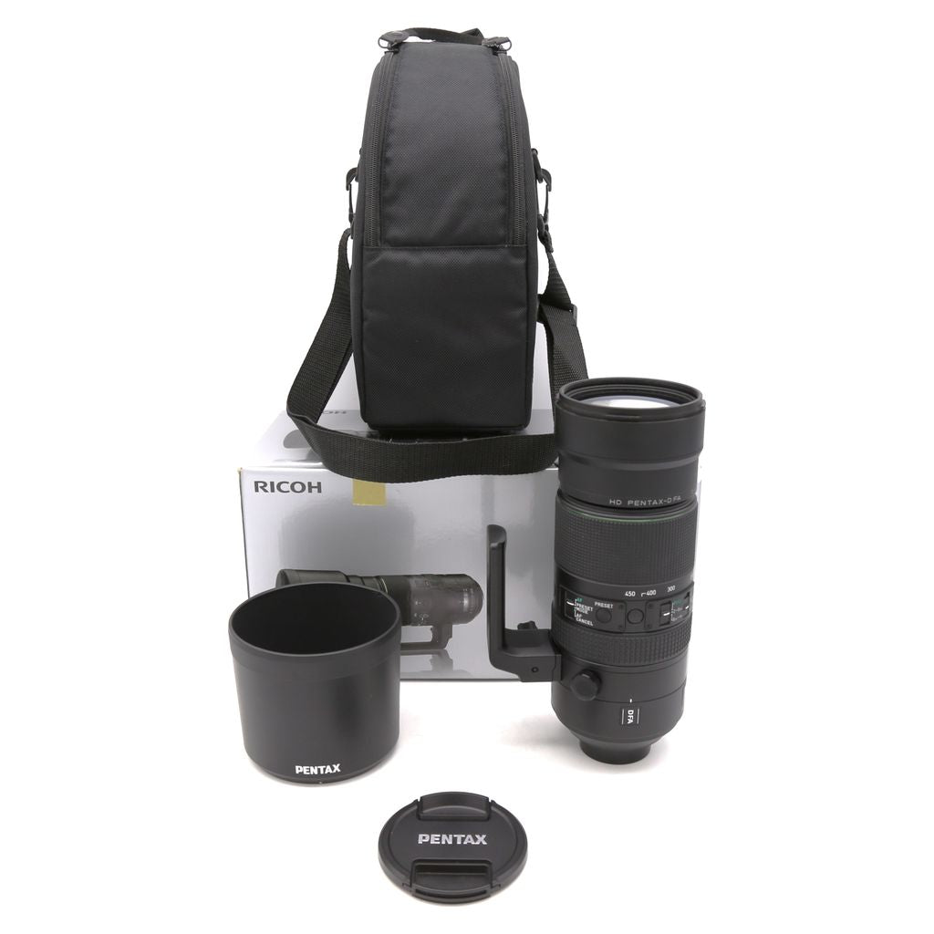Used HD Pentax-D 150-450mm f/4.5-5.6 ED DC AW Zoom Lens S/N: 4659423