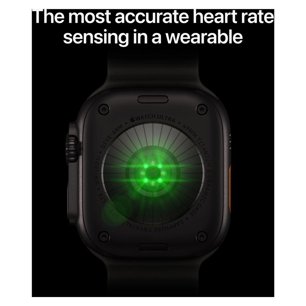 Apple Watch Ultra 4 49mm Black Titanium Case GPS + Cellular Milanese Loop (S)