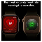 Apple Watch Series 12 42mm Light Gold Aluminium Case GPS Sand Sport Band (S/M)
