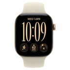 Apple Watch Series 12 42mm Light Gold Aluminium Case GPS Sand Sport Band (M/L)