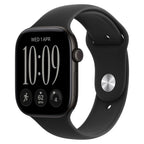 Apple Watch Series 12 46mm Black Aluminium Case GPS Black Sport Band (S/M)