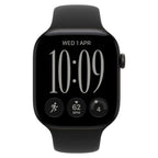 Apple Watch Series 12 46mm Black Aluminium Case GPS Black Sport Band (M/L)