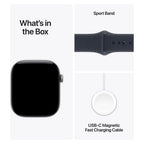 Apple Watch Series 12 42mm Space Grey Aluminium GPS + Cellular Sport Band (S/M)