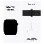 Apple Watch Series 12 42mm Black Aluminium GPS + Cellular Black Sport Band (M/L)