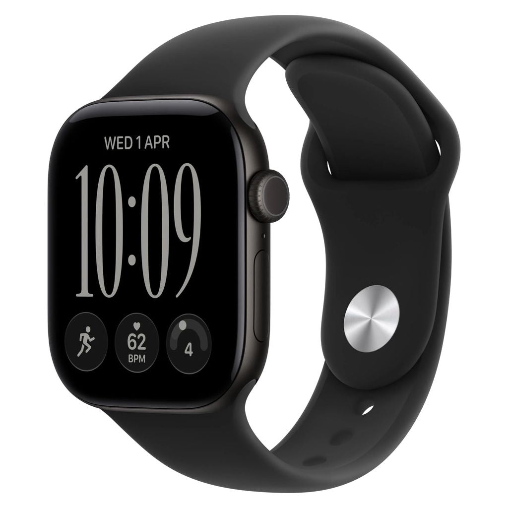 Apple Watch Series 12 42mm Black Aluminium GPS + Cellular Black Sport Band (M/L)