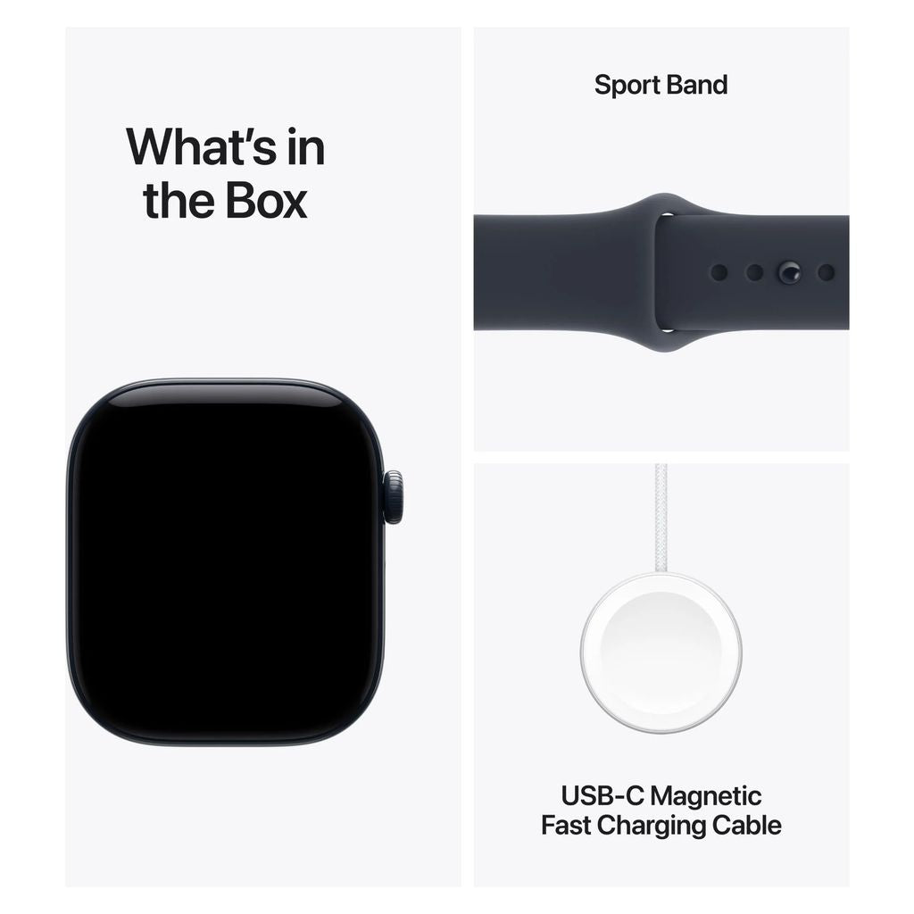 Apple Watch Series 12 46mm Night Blue Ceramic GPS + Cellular Sport Band (S/M)