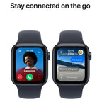 Apple Watch SE 3 40mm Midnight Aluminium Case GPS + Cellular Sport Band (S/M)