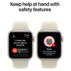 Apple Watch SE 3 40mm Midnight Aluminium Case GPS + Cellular Sport Band (S/M)