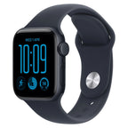 Apple Watch SE 3 40mm Midnight Aluminium Case GPS + Cellular Sport Band (S/M)
