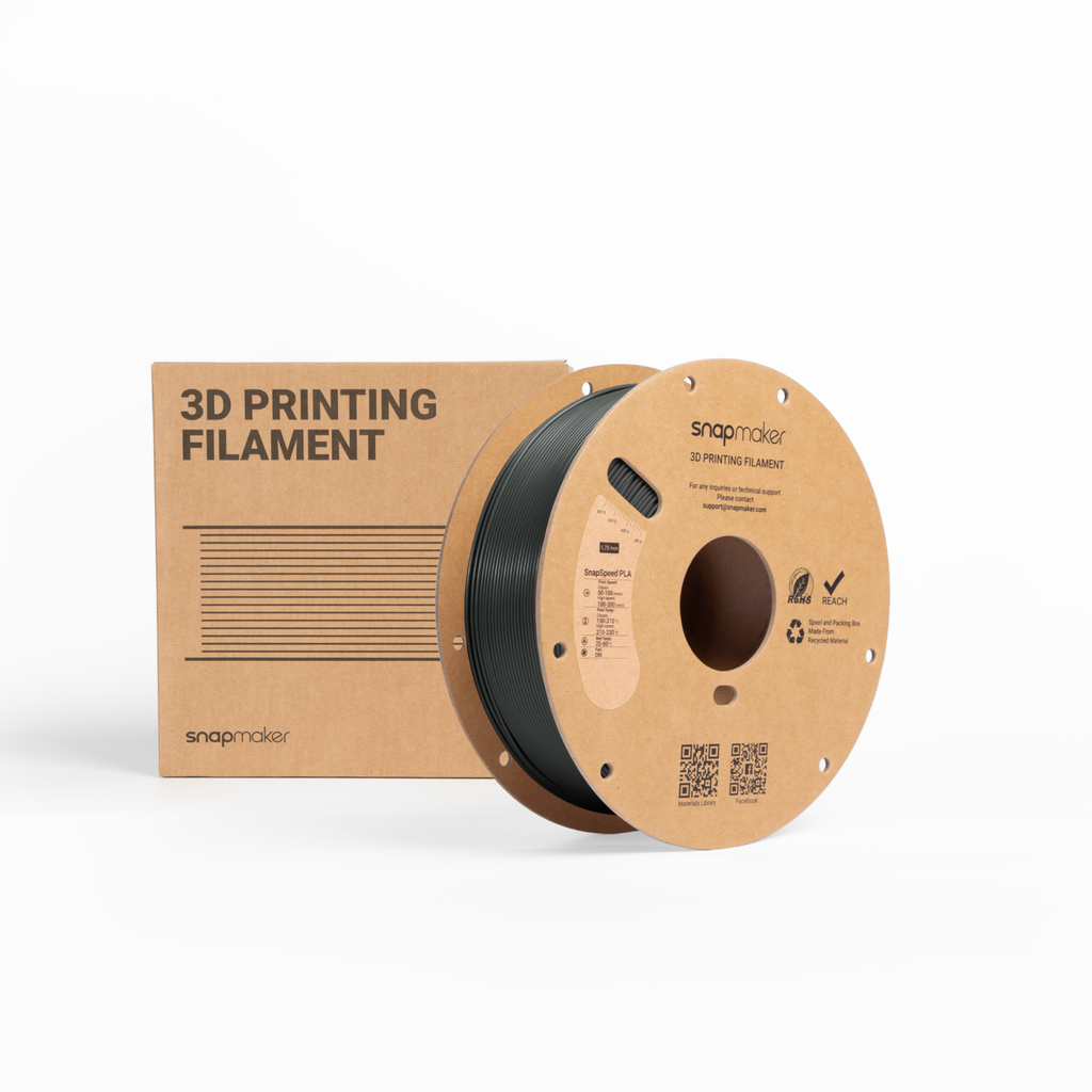 Snapmaker 1kg PETG HF Filament with RFID - Black