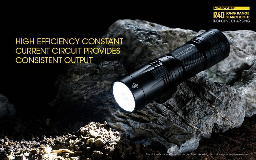 Nitecore R40 Searchlight Wall Torch 1000 Lumen