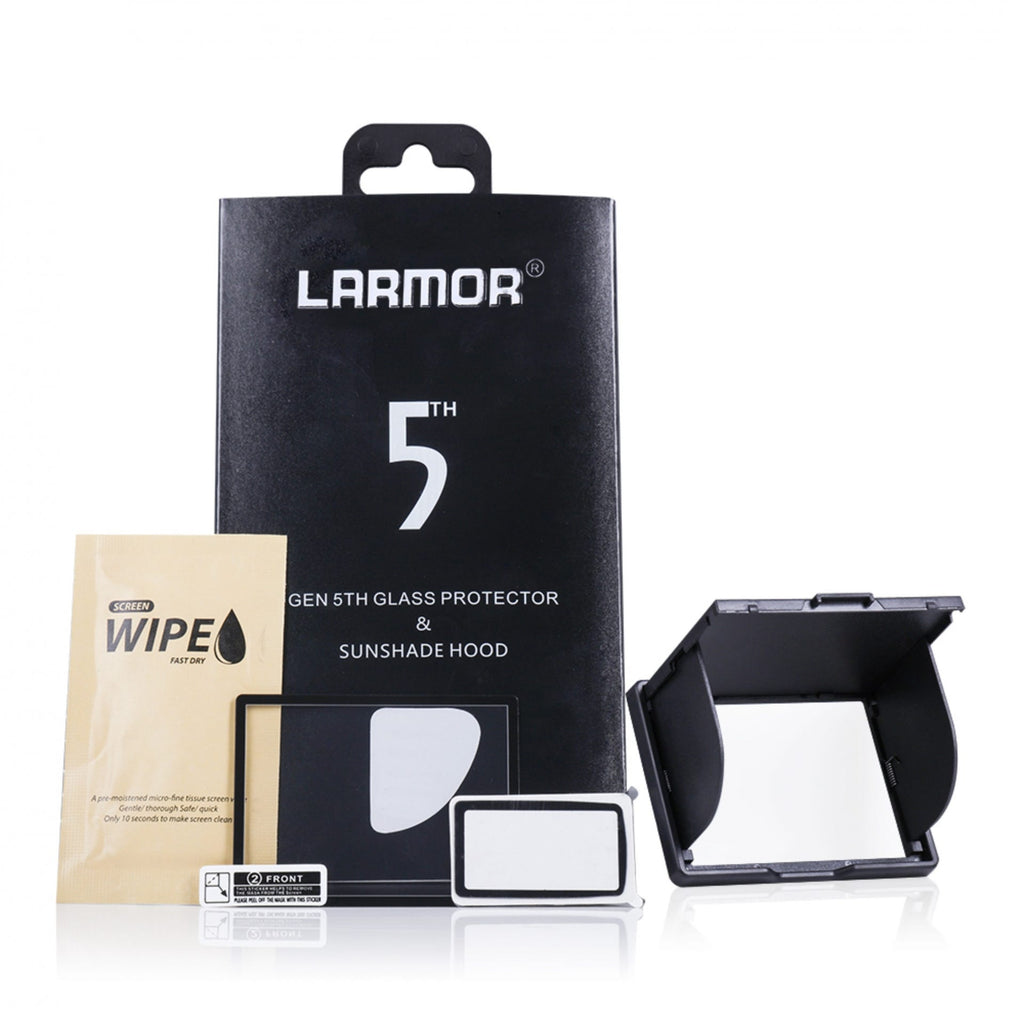 LARMOR - Gen 5 Screen & Hood Glass LCD Protector FujiFilm X-T1/X-T2/X-A1