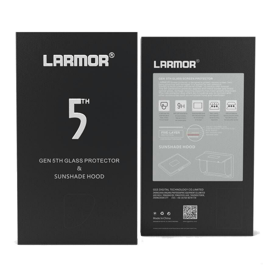 LARMOR - Gen 5 Screen & Hood Glass LCD Protector FujiFilm X-T1/X-T2/X-A1