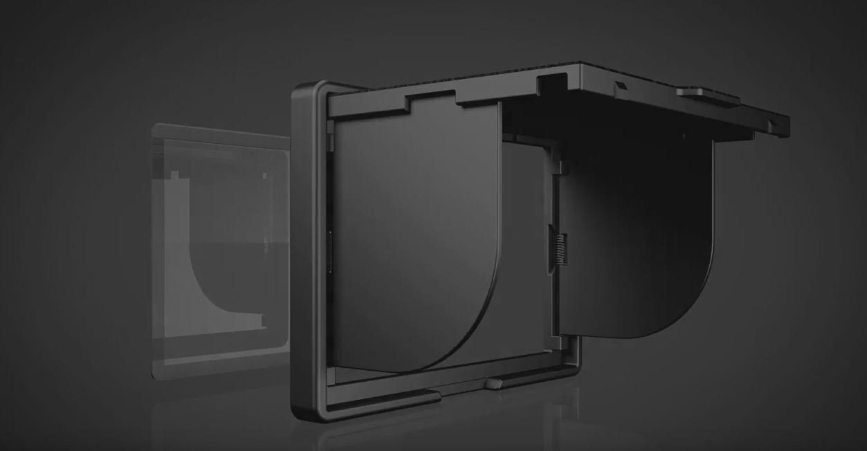 LARMOR - Gen 5 Screen & Hood Glass LCD Protector FujiFilm X-T1/X-T2/X-A1