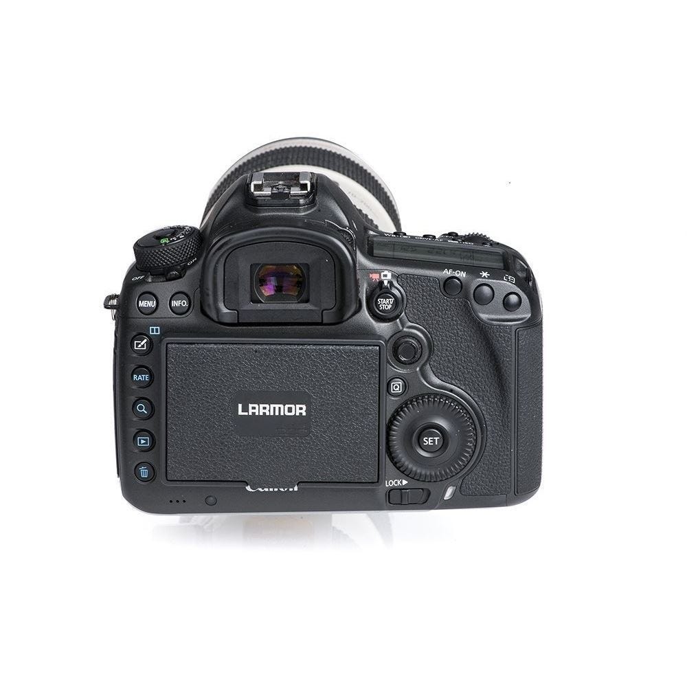 LARMOR - Gen 5 Screen & Hood Glass LCD Protector Canon 6D Mark II