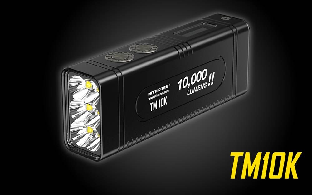 Nitecore 10,000 Lumen TM10K Tiny Monster Torch