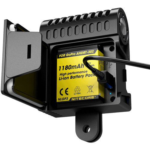 Nitecore GP3 360 Lumens Camera Light for GoPro (Waterproof to 10m)
Boosts the light level when shooting with