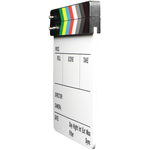 ClapBoard Colour Dot-Line PRO Magnetic Lock Sticks 11x9 Size