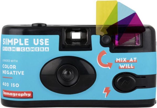 Lomography Simple Use Film Camera Colour 400ISO 