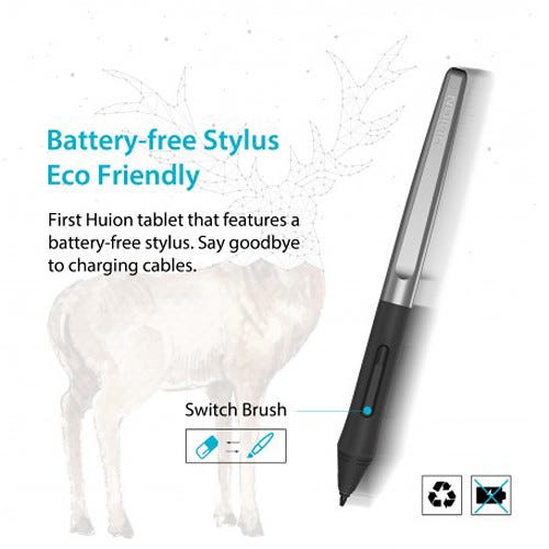 Huion Inspiroy H640P Graphic Drawing Tablet