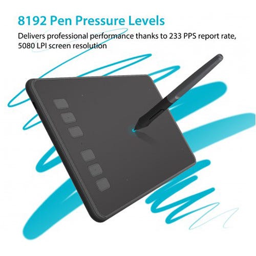 Huion Inspiroy H640P Graphic Drawing Tablet