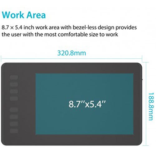 Huion Inspiroy H950P Graphic Drawing Tablet