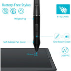 Huion Inspiroy Q11K V2 Wireless Graphic Drawing Tablet