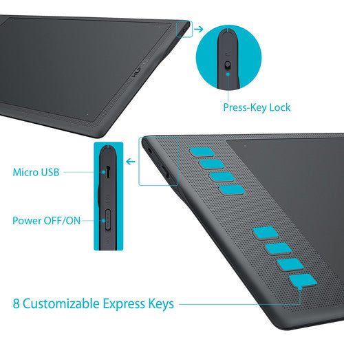 Huion Inspiroy Q11K V2 Wireless Graphic Drawing Tablet