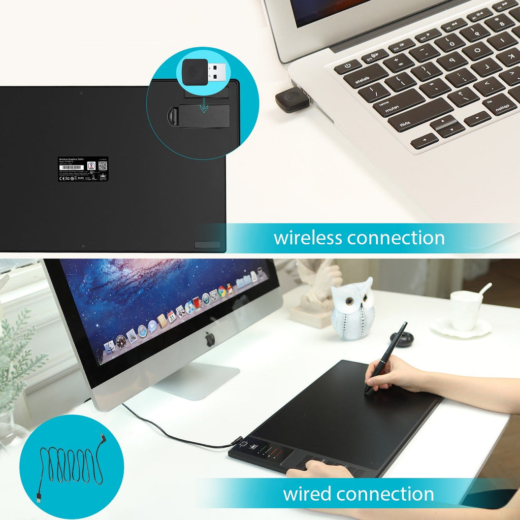 Huion WH1409 V2 Graphics Drawing Tablet