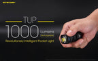 NITECORE TUP GREY1000 LUMENS Key Ring Torch