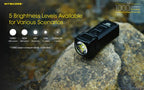NITECORE TUP BLACK 1000 LUMENS Key Ring Torch