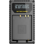 Nitecore FX1 Fujifilm USB Dual Slot Charger for Fuji NP-W126S FUJI NP-W126NP