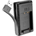 Nitecore FX1 Fujifilm USB Dual Slot Charger for Fuji NP-W126S FUJI NP-W126NP