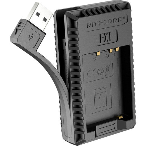 Nitecore FX1 Fujifilm USB Dual Slot Charger for Fuji NP-W126S FUJI NP-W126NP