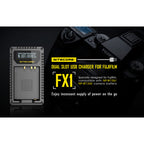 Nitecore FX1 Fujifilm USB Dual Slot Charger for Fuji NP-W126S FUJI NP-W126NP