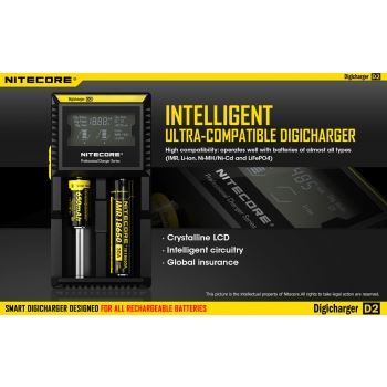 Nitecore Charger 2X Battery