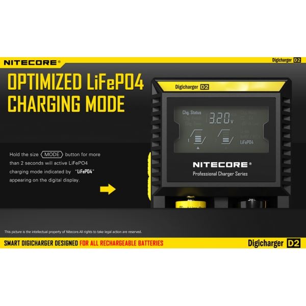 Nitecore Charger 2X Battery