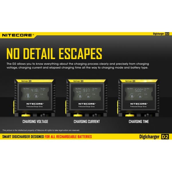 Nitecore Charger 2X Battery