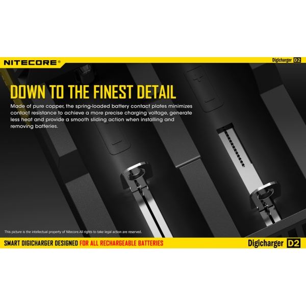 Nitecore Charger 2X Battery