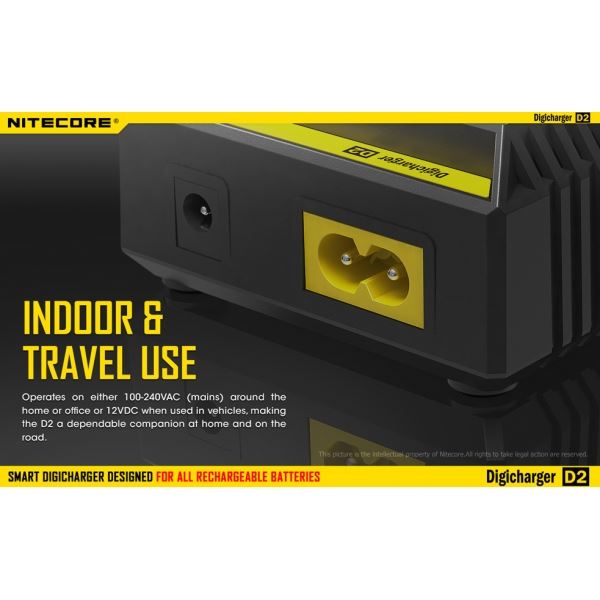 Nitecore Charger 2X Battery