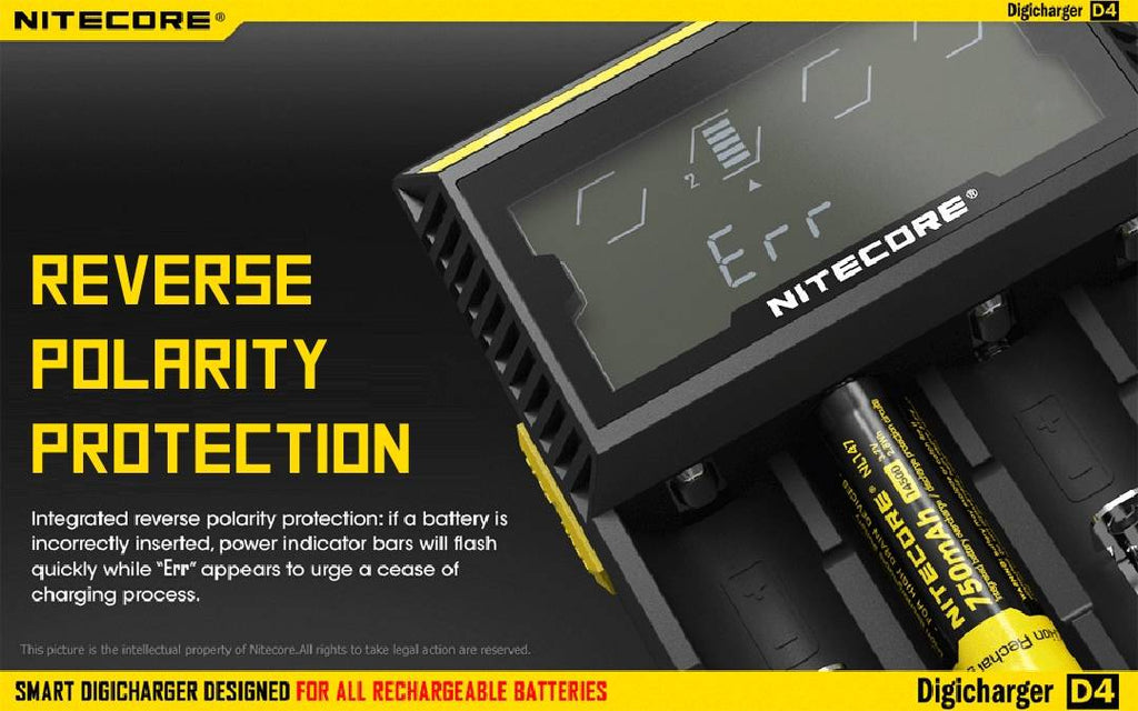 Nitecore Charger 4X Battery