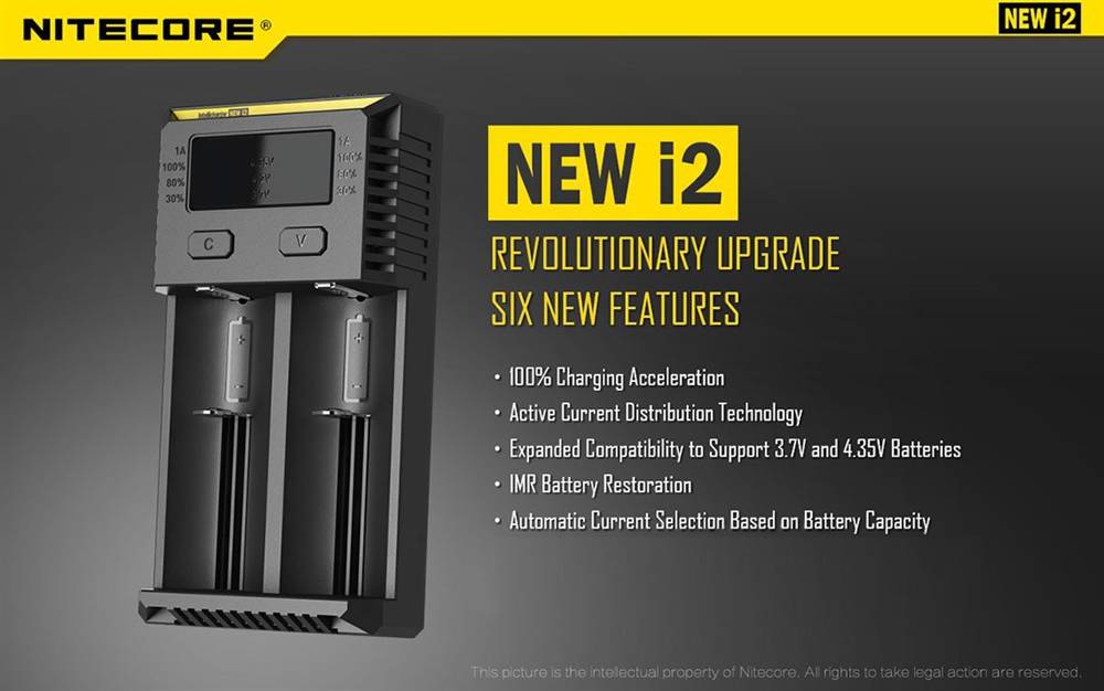Nitecore Intellicharger i2 Smart Charger