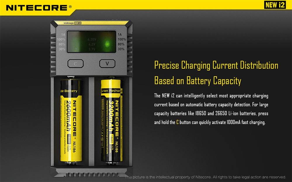 Nitecore Intellicharger i2 Smart Charger