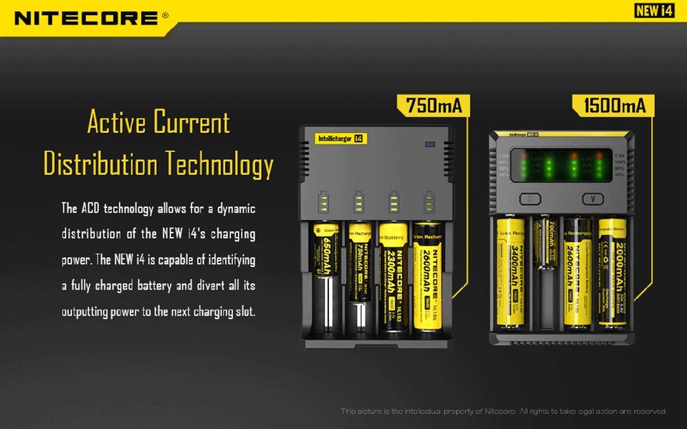 Nitecore Intellicharger i4 Smart Charger