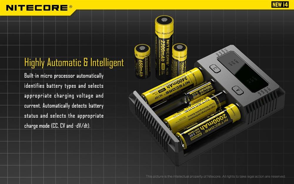 Nitecore Intellicharger i4 Smart Charger