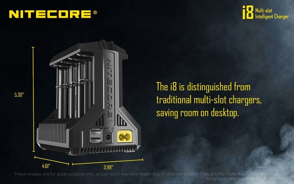 Nitecore Intellicharger i8 Smart Charger