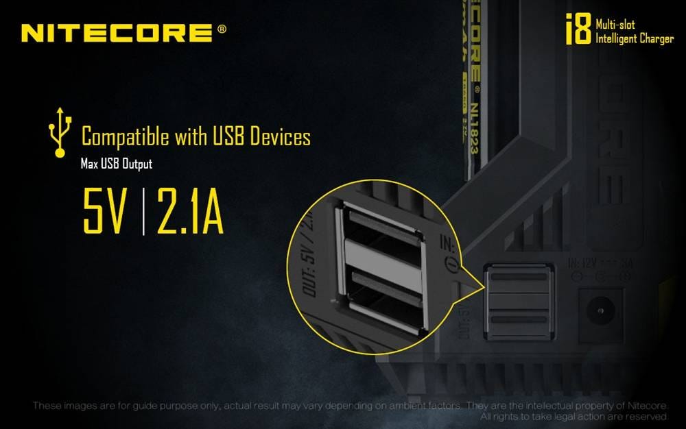 Nitecore Intellicharger i8 Smart Charger