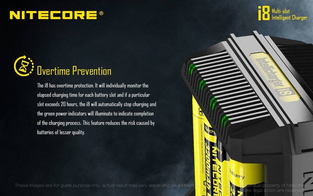 Nitecore Intellicharger i8 Smart Charger